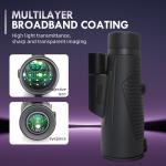 12x50 ED Optical Monocular IPX7 Nitrogen Filled Telescope For Birdwatching