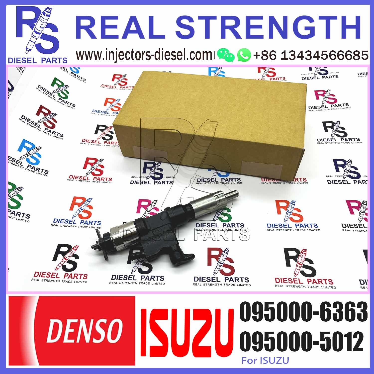 Diesel Common Rail Fuel Injector Assy 095000-6363 095000-6366 for ISUZU 6HK1 FORWARD 4HK1 N SERIES