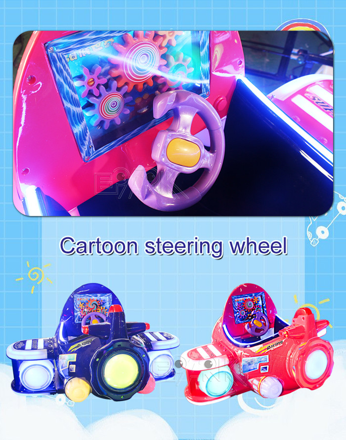 PP ABS Kiddy Ride Machine Swing Chair 6 Seats Aircraft Ride