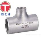 TORICH Welded Stainless Steel Reducing Tee GB/T12459 Steel Fittings for