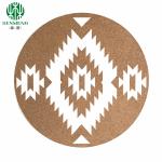 Custom Size Wholesale Natural Eco Friendly Cork Coaster Cork Cup Mats