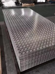 Wholesale 5052 5 Bar Ribbed Aluminium Tread Plate from china suppliers