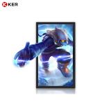 Wall Mount 55 Inch Capacitive Touch Screen Indoor Building Hanging Lcd Digital