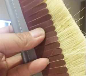 Wholesale Custom Sisal Sandpaper Strip Brush Wood Polishing Brush For Industrial from china suppliers