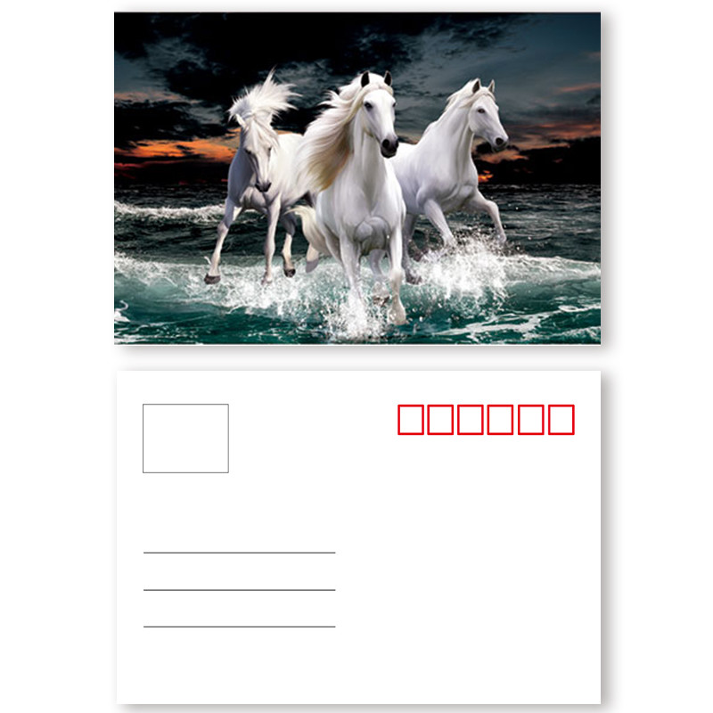 Custom Restaurant Animation 0.35mm 3D Lenticular Card
