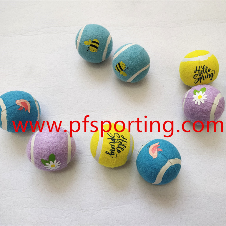 Manufacturers Cheapest OEM Professional Wholesale Interactive Pet Dog Rubber Tennis Ball Dog Toys