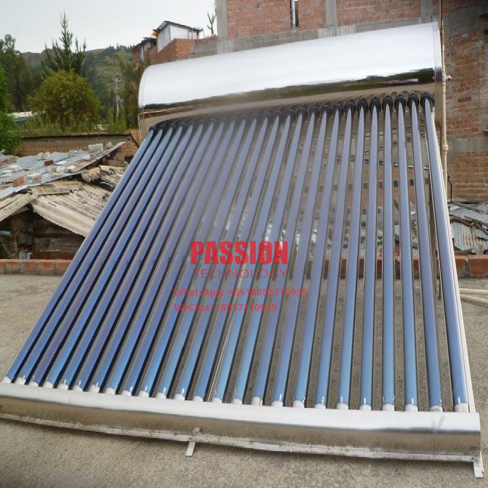 Intelligent Thermal Solar Water Heater 300L With Galvanized Steel Tank Outer