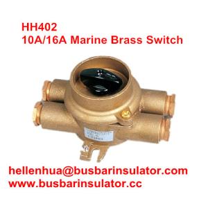 Wholesale 10A/16A marine Accessories brass HH402 1133/2D connectors Water Resistant switch IP56 from china suppliers