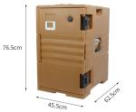 120L Insulated Food Pan Carrier , Thermal Food Transport Boxes