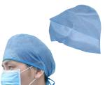 Restaurant PE Disposable Surgical Cap Good Elastic CE ISO FDA