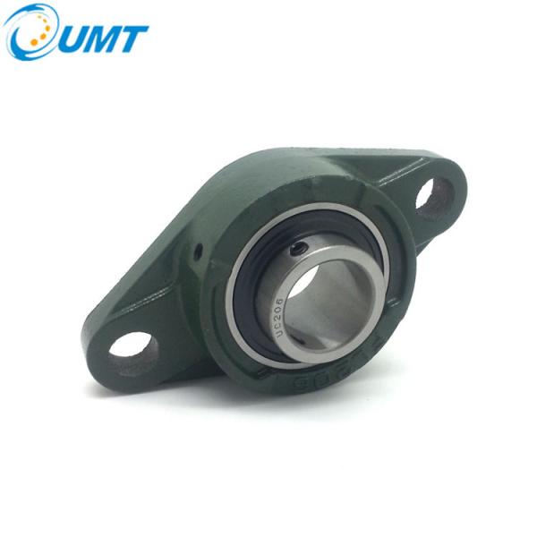 Grease Lubrication Pillow Block Bearings Chrome Steel UCFL205 For Excavator