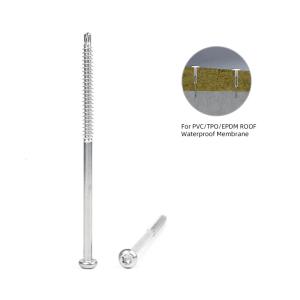 Wholesale 6.3 x 125mm Self Drilling Screw Perfect for PVC/TPO/EPDM Roofing Membrane Installation from china suppliers
