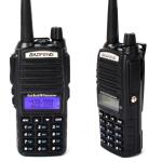 Long Distance Dual Band Two Way Radio , Handheld UV-82 Walkie Talkie 128