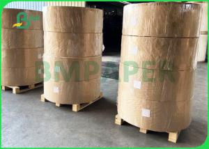 Wholesale 60gsm 80gsm Brown Kraft Paper For Grocery Bag 686mm 864mm High Strength from china suppliers