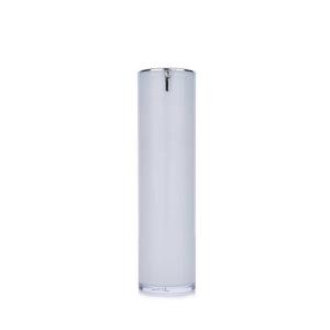 Wholesale Modern Aesthetics Airless Pump Bottles 50ml Dual Chamber Pump White Airless from china suppliers