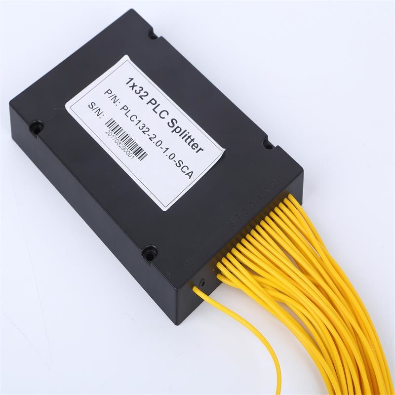 Fttx Ftth System PLC Fiber Optic Splitter Abs Box Type