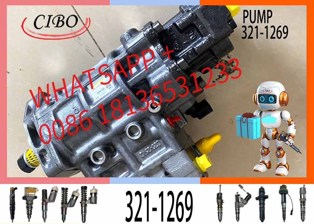 Diesel Engine Fuel Injection Pump 321-1269 315-3019 289-7496 For 320D C6.6