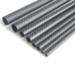 5mm 10mm 15mm 20mm Pultruded Carbon Tubes, Carbon Fiber Pultrusion Tubes