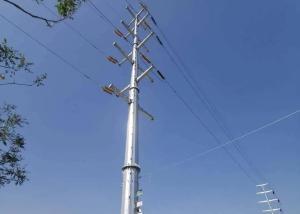 Wholesale Electrical Steel Transmission Line Tubular Power Pole With Anchor Bolt Q235 from china suppliers