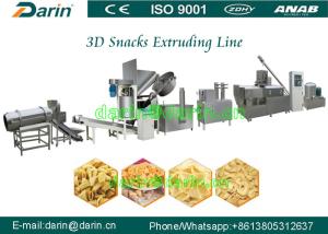 Wholesale Full automatic Fried 3D Papad pellet Snacks food extruder machine production line from china suppliers