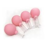 15mm 25mm 35mm 55mm Silicone Anti Cellulite Massage Manual Reusable Suction Cups