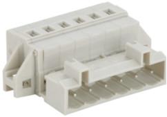 Wholesale White 5 Poles LED Light Connectors 15.0mm Center Space 250V/15A 22-14 AWG Wire Range from china suppliers