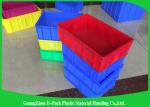 Industrial Euro Plastic Storage Boxes , Customized Heavy Duty Plastic Storage
