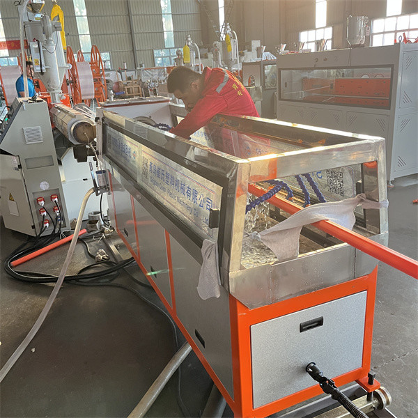 HDPE Carbon Spiral Tube Equipment Electrical Wiring Protection Corrugated Pipe Extruder Machine