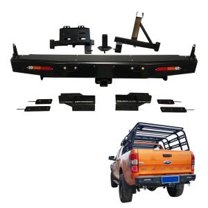 Wholesale Powder Coat Rear Bumper Bull Bar for Ford Ranger 4X4 Pick Up Truck Auto Body Systems from china suppliers