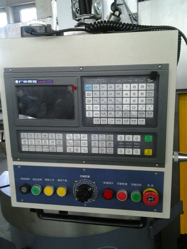 Mini Conventional Manual Vertical Turning Lathe Machine For Cutting Alloy Wheel