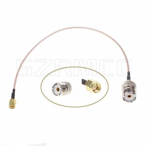 Wholesale RG316 RF Coaxial Cable , Handheld Radio Antenna SMA Male To Female Power Cord from china suppliers