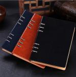 Business gift - Manufacture loose-leaf notebooks 6 ring binder leather agenda LN