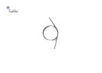 4450592159 445-0592159 ATM Spare Parts Spring Torsion NCR S2 Cash Dispenser