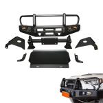Black Off Road 4x4 Bumper Toyota 4runner Bumper Original Car Hole Installation