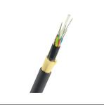 Black PE Sheath 100 Span 48 Cores G652D ADSS Dielectric Fiber Optic Cable