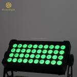 IP65 40pcs*12W RGBW 4in1 LED Wall Washer Bar Light Rainbow Effect Beam Light for