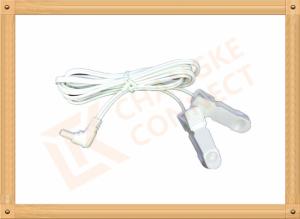 Wholesale Surgical DC 2.35mm Tens Unit Replacement Leads Wire To Clip 3m from china suppliers