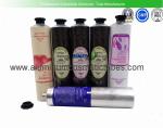 Hand Cream Collapsible Aluminum Squeeze Tubes Food Grade Inner Coating Light