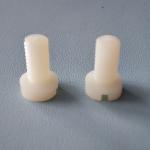 M6X12MM Plastic Hardware Products PEEK PTFE PP PPS PVC Nylon Screws UL 94 v-2