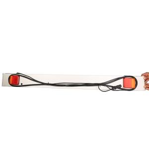 Wholesale Waterproof Fog LED Tail Trailer Light Board 12V Customization Cable Length from china suppliers