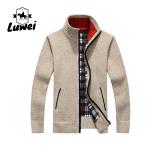 Autumn Thicken Plus Polyester Black Thick Velvet Sweater Utility Male Clothing