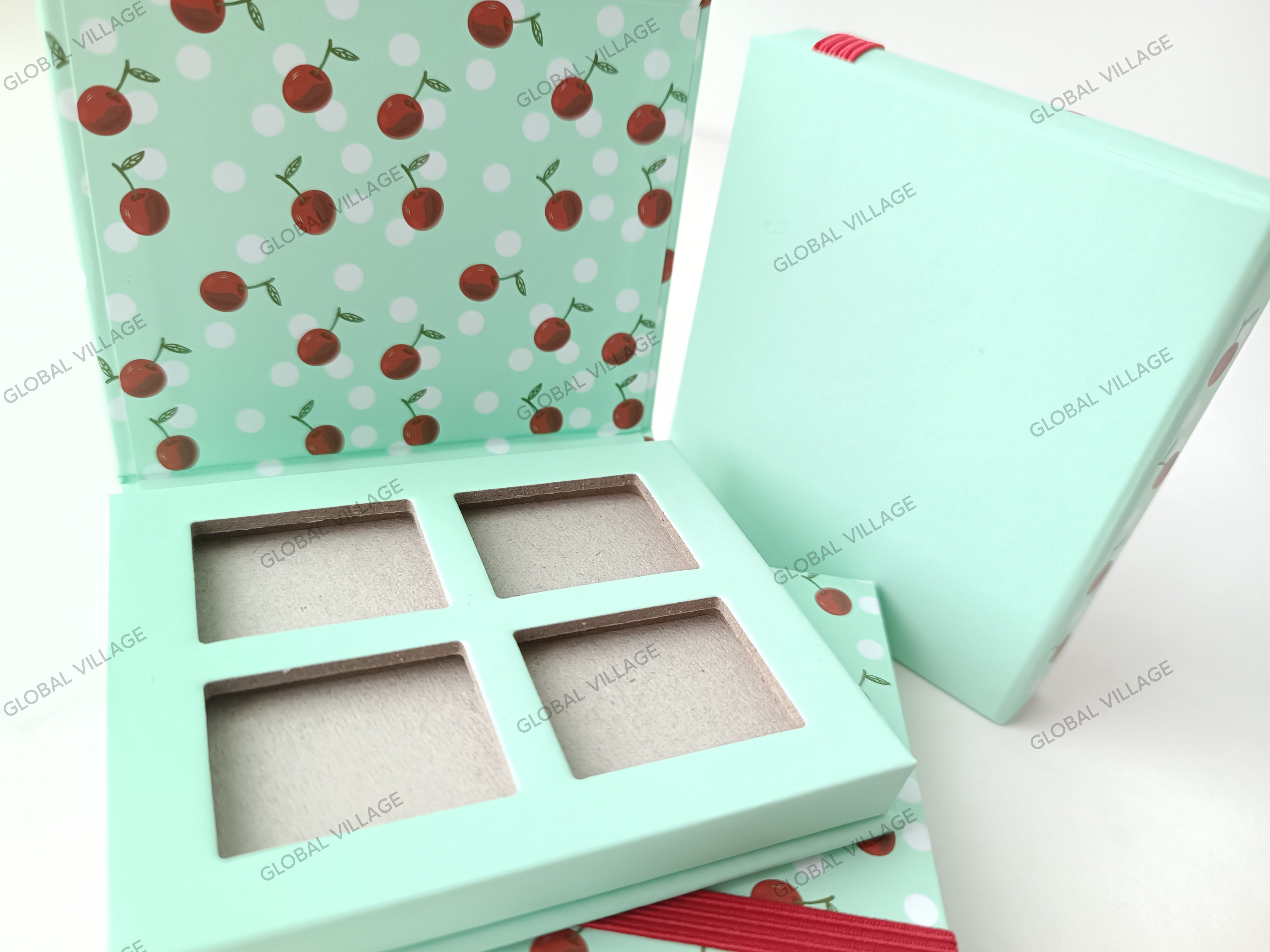 4 Pan Empty Shapeshifter Highlight Contour Palette C2S Paper Ribbon Included