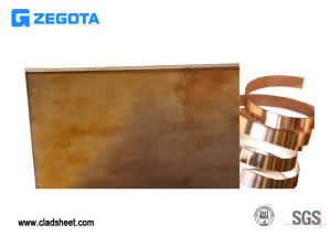 Wholesale Good Weldability Nickel Clad Copper Sheet , Nickel Clad Copper Strip from china suppliers