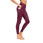 75% Polyester 25% Spandex Womens Yoga Leggings With Phone Pocket