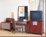 Hotel Standard room Furniture by Bedroom Sets wiht Cherry wood and Upholstered