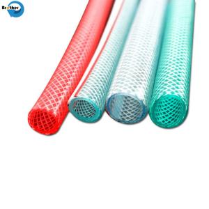Wholesale Non Kink Flexible Fiber Braided Reinforced PVC Garden Water Tube Pipe Hose for Irrigation from china suppliers