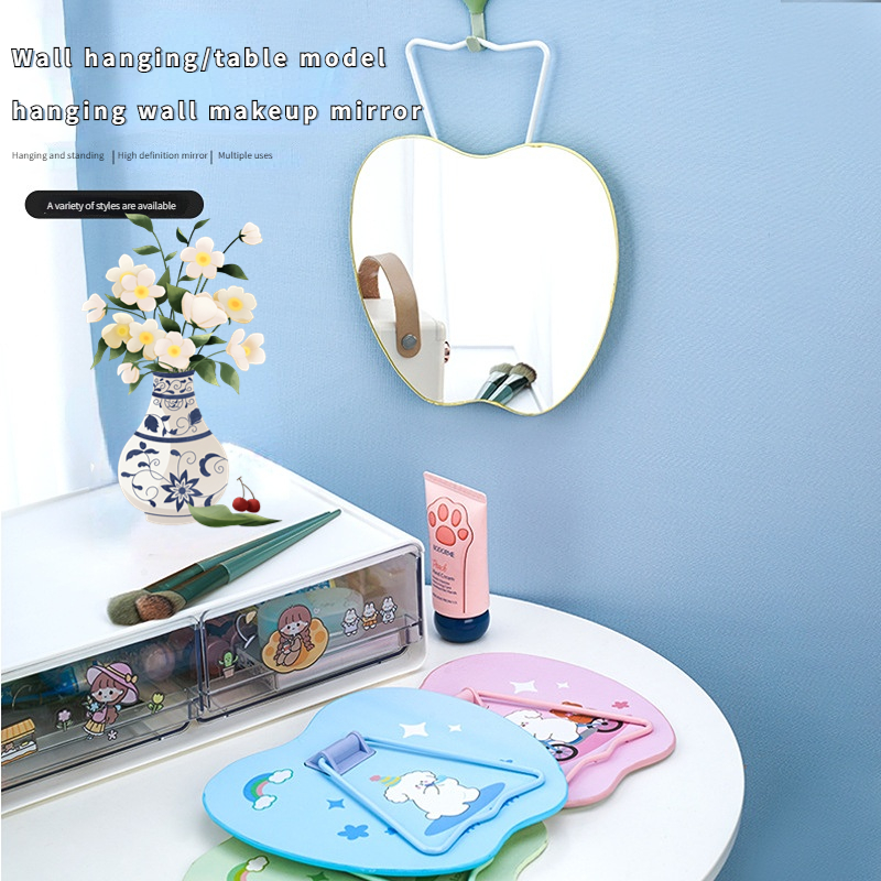 The Perfect Cosmetic Mirror for Everyday Cute Petit Miroir Mini Square Pocket Compact