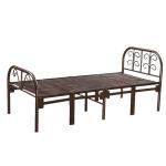 Easy Hotel Bedroom Furniture Durable Metal Folding Single Bed