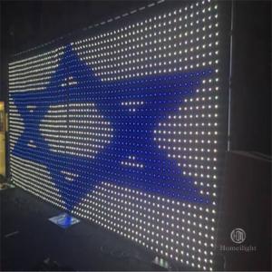 Wholesale Full Color Changeable P18cm RGB LED Video Wall Curtain For Stage Wedding Party from china suppliers