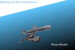 glass model/plane crystal/crystal craft/crystal planemodel/glass craft/crystal